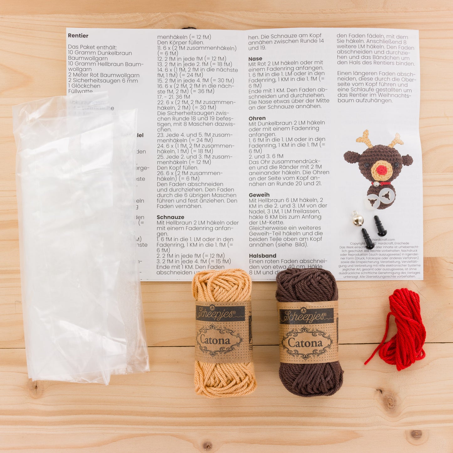 Kit de crochet - Mini Renne