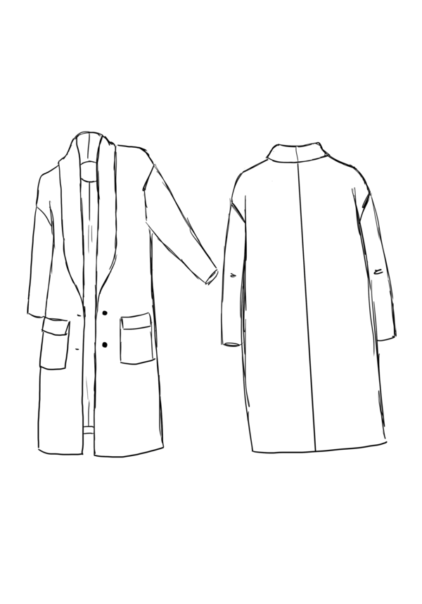 Manteau Pam - Maison Fauve