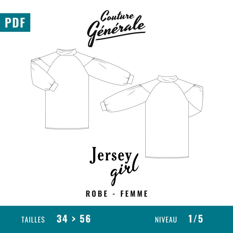 Robe Jersey Girl - Couture Générale