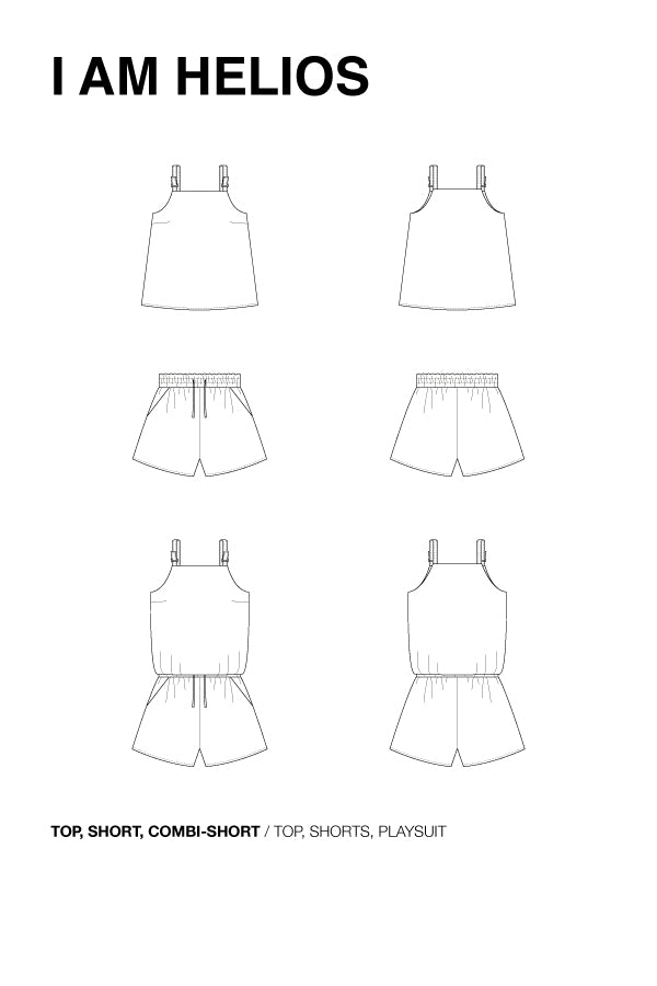 Top / Short / Pantalon / Jupe I Am Hélios - I Am Patterns