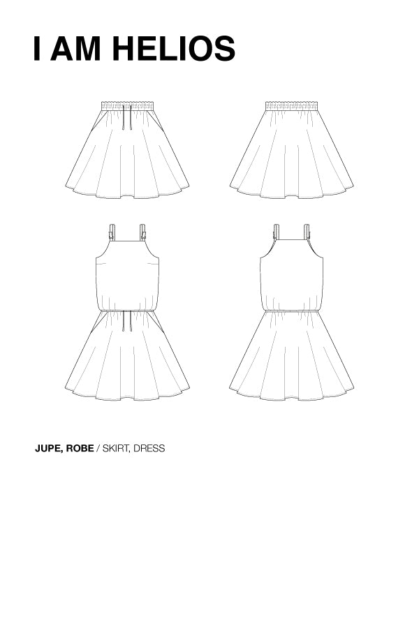 Top / Short / Pantalon / Jupe I Am Hélios - I Am Patterns