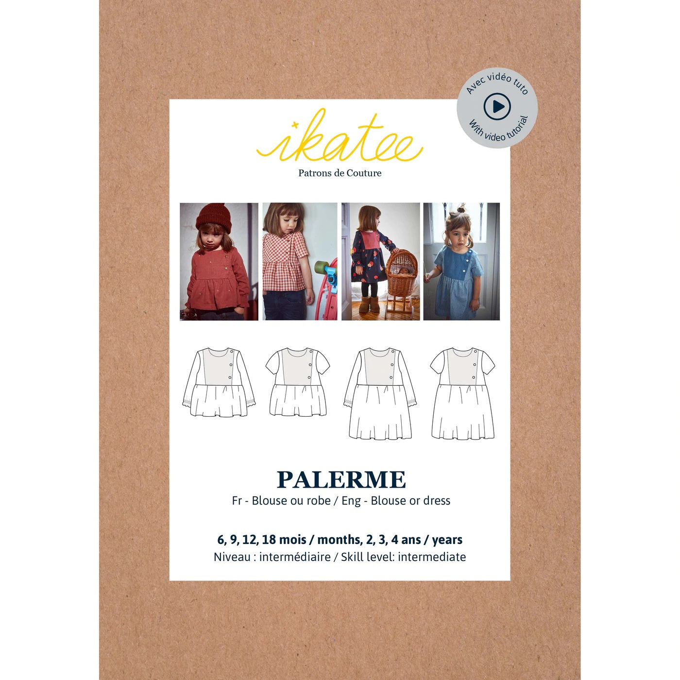 Blouse / Robe Palerme - Ikatee