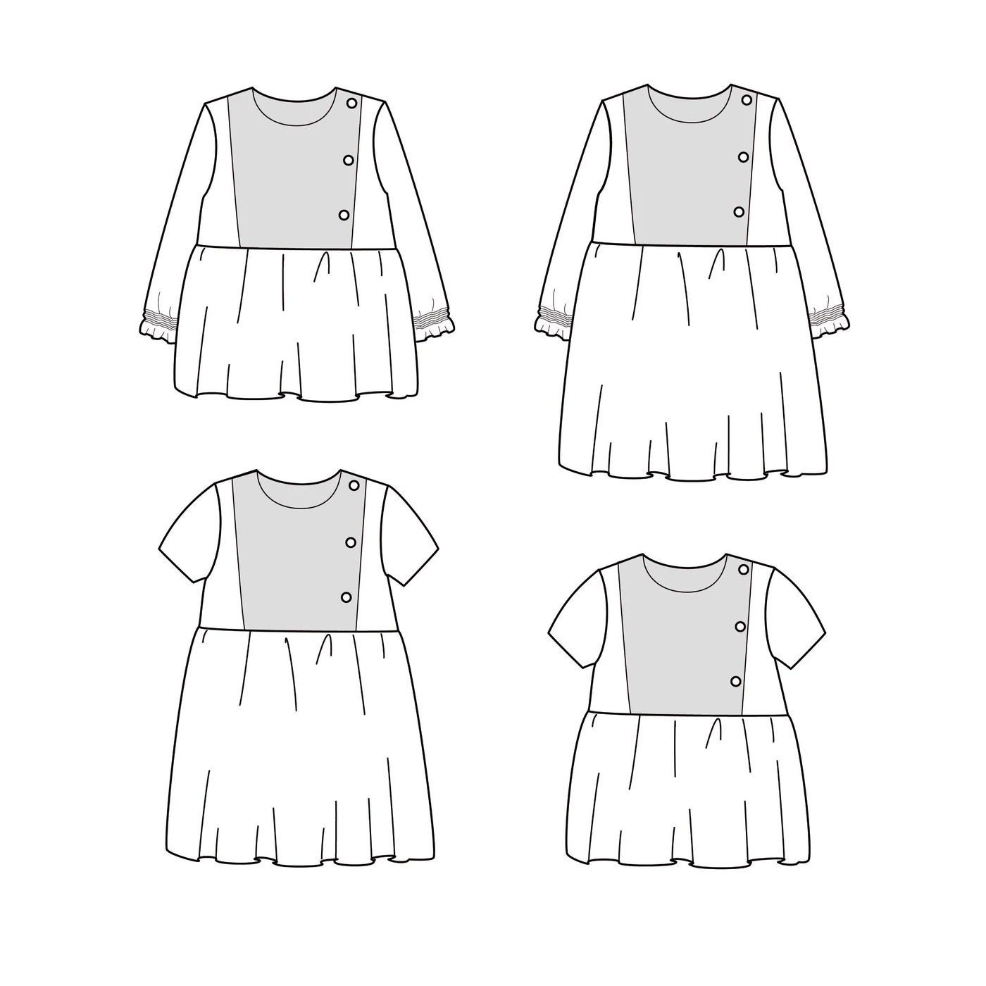 Blouse / Robe Palerme - Ikatee