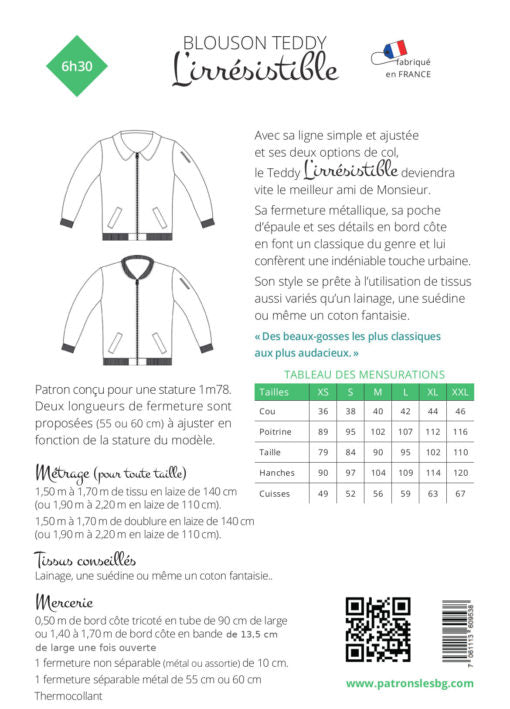 Blouse Teddy L'irrésistible - Les BG