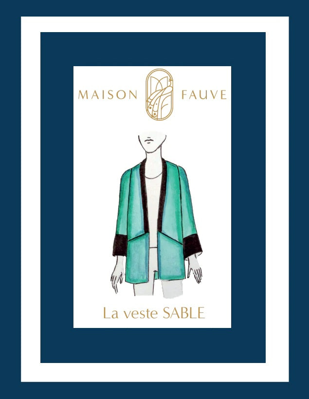 Veste Sable - Maison Fauve