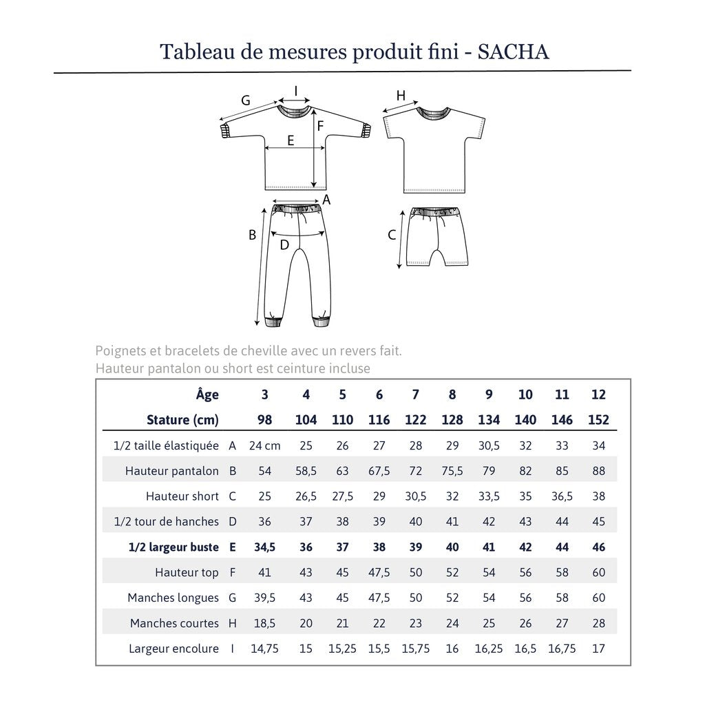 Pyjama Sacha - Ikatee