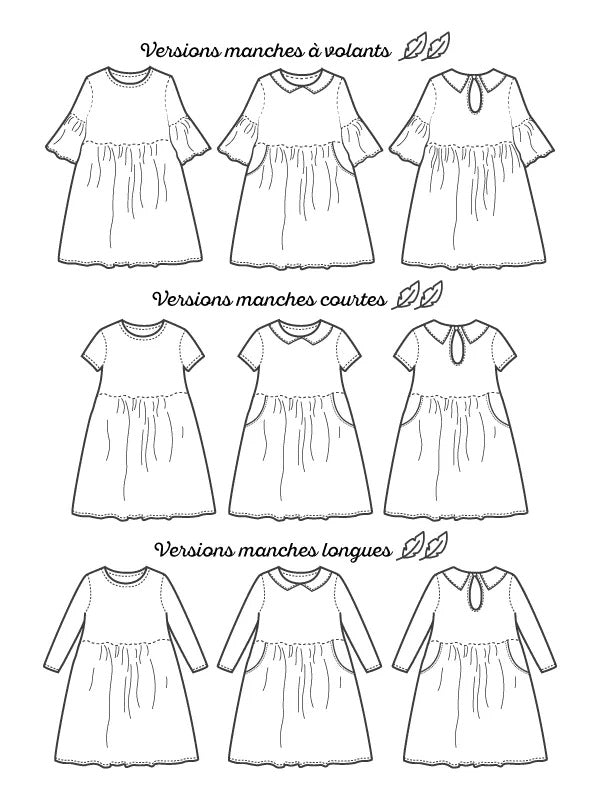 Robe Linotte 3 à 12 ans - Marmaï