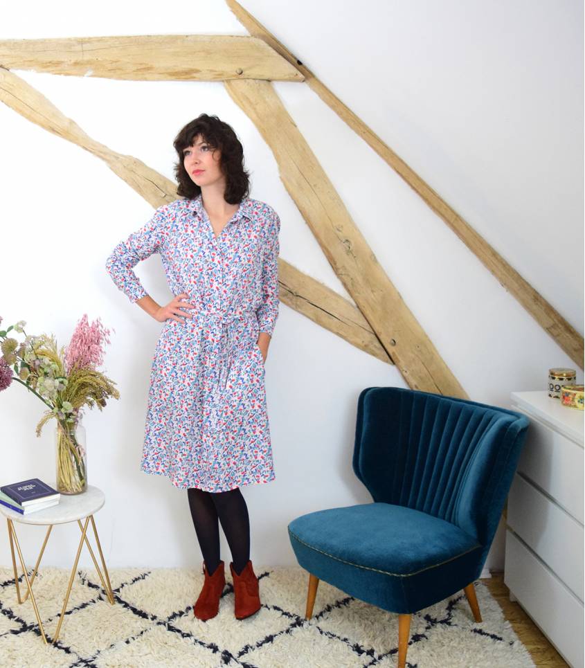Robe / Chemise Cachette - Singulière par Cousette