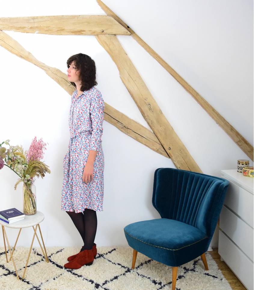 Robe / Chemise Cachette - Singulière par Cousette