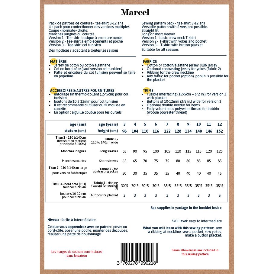 Tee-shirt Marcel - Ikatee