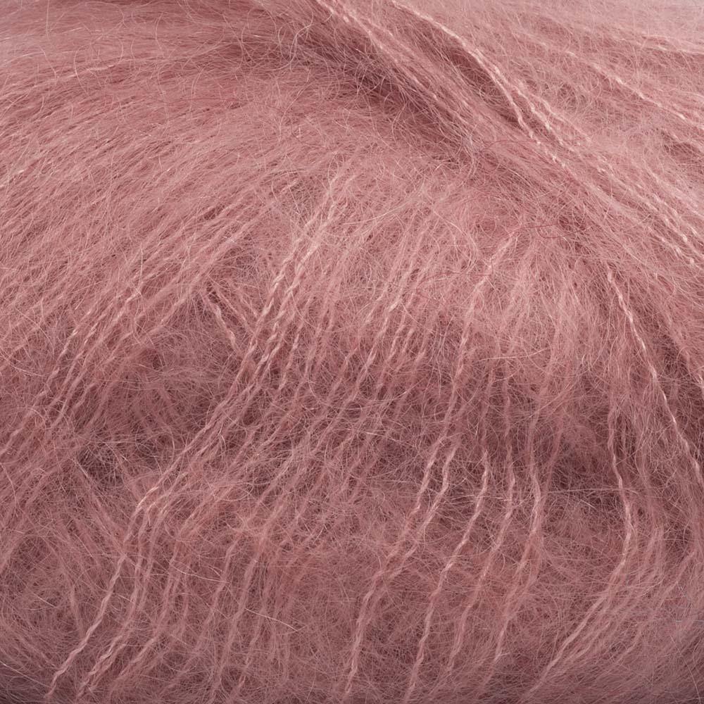Laine mohair Silky Kid de Kremke Soul Wool - Dusty Rose 055