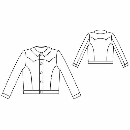 Veste Jacqueline - République du Chiffon