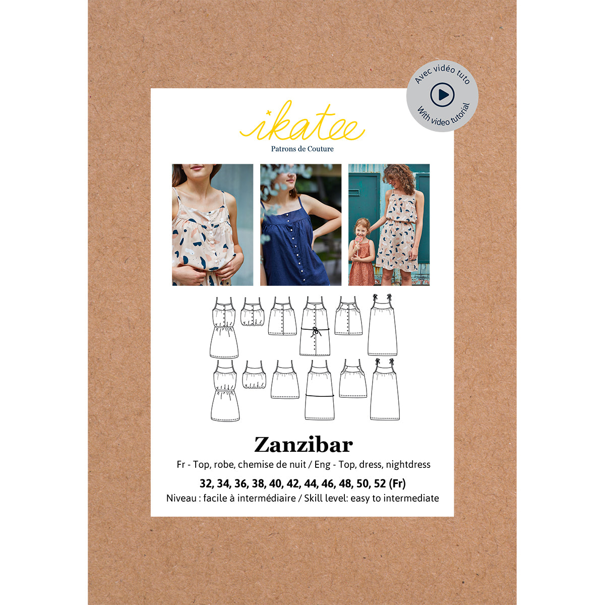 Robe Zanzibar mum - Ikatee
