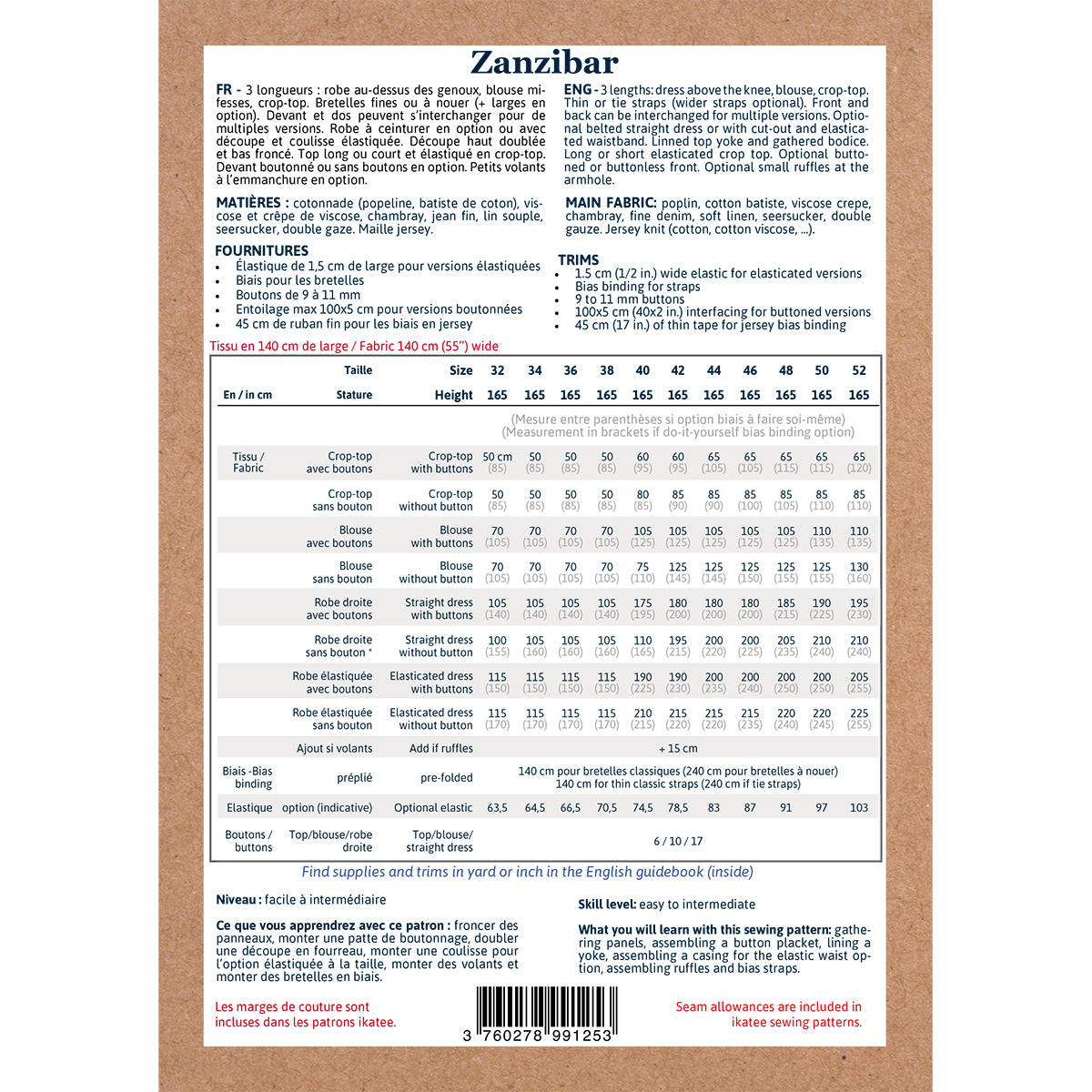 Robe Zanzibar mum - Ikatee