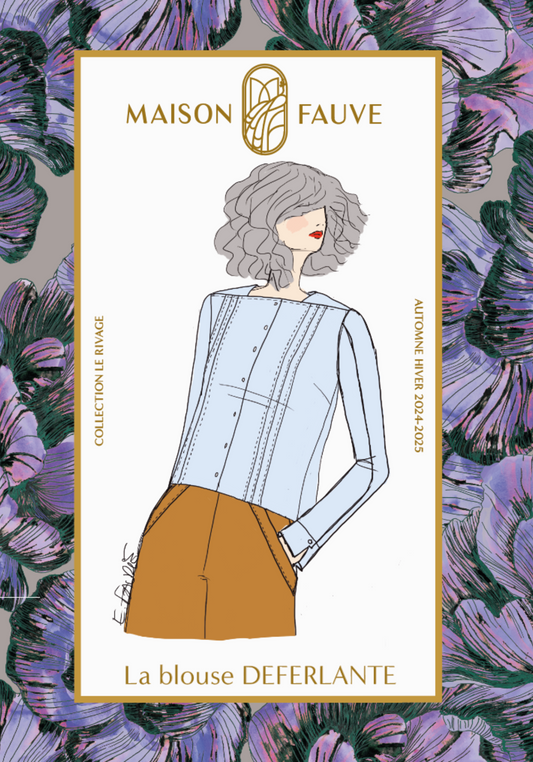 Blouse Déferlante - Maison Fauve