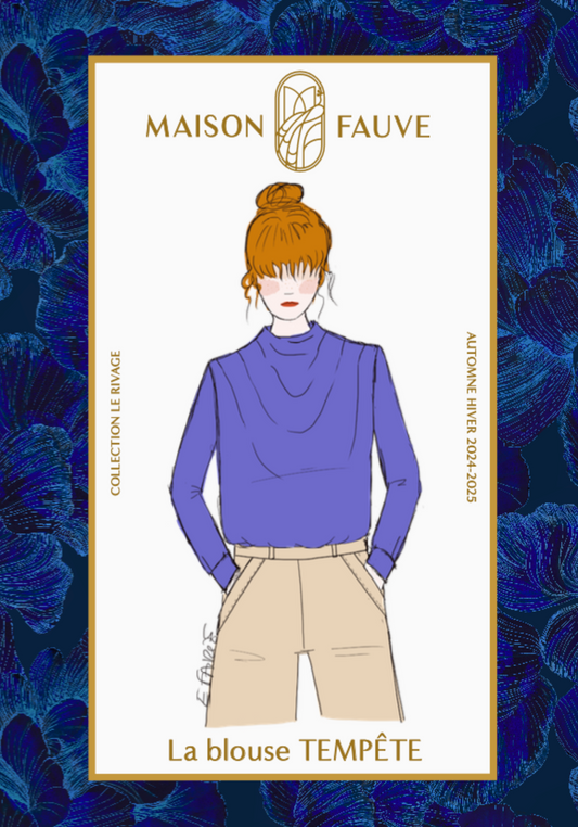 Blouse Tempête - Maison Fauve