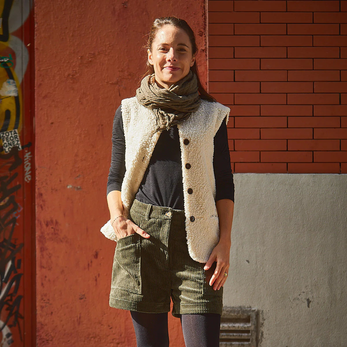 Pantalon / Short Berlin mum - Ikatee