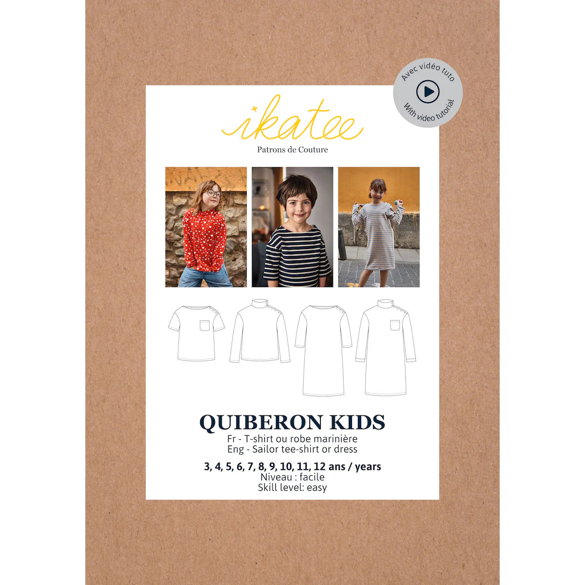 Tee-shirt / robe Quiberon kids - Ikatee