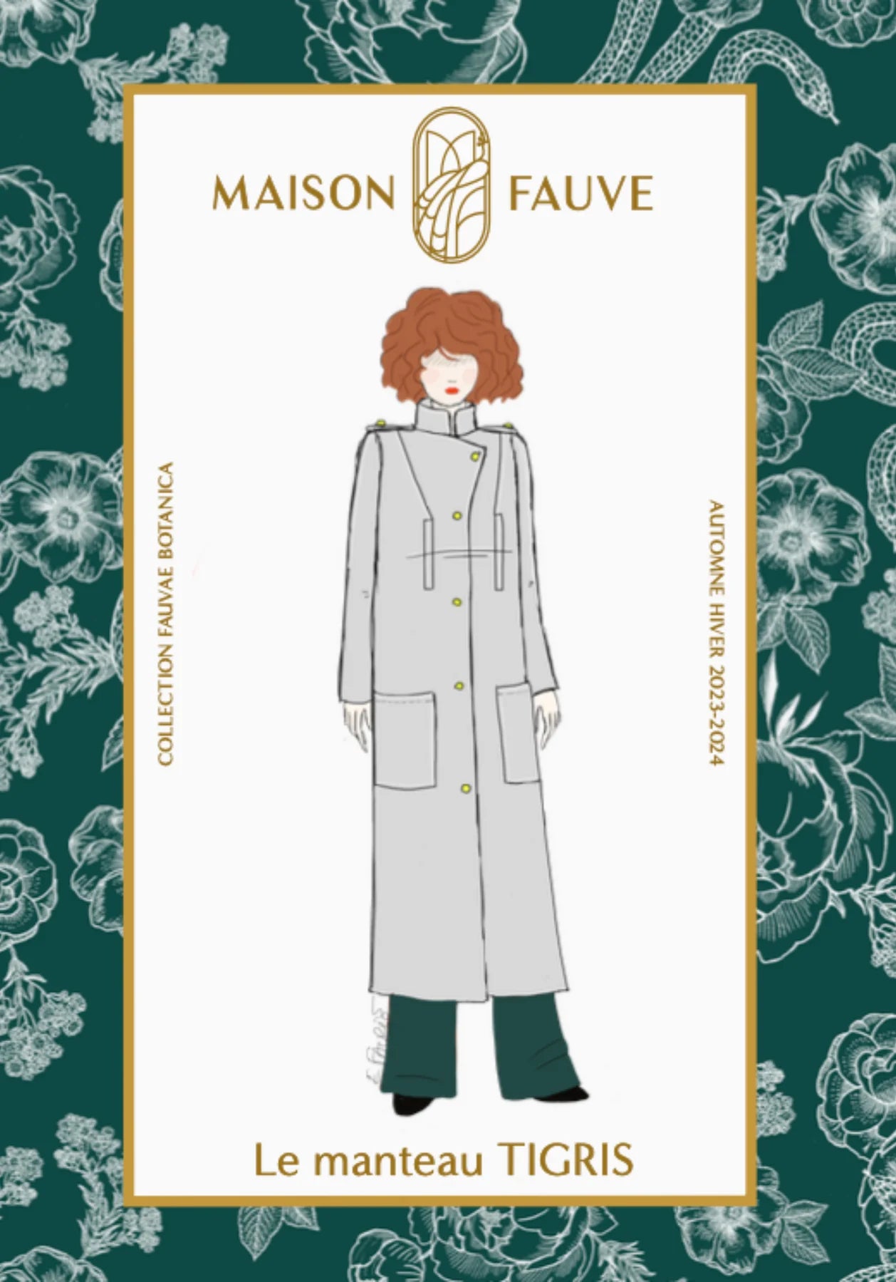 Manteau Tigris - Maison Fauve