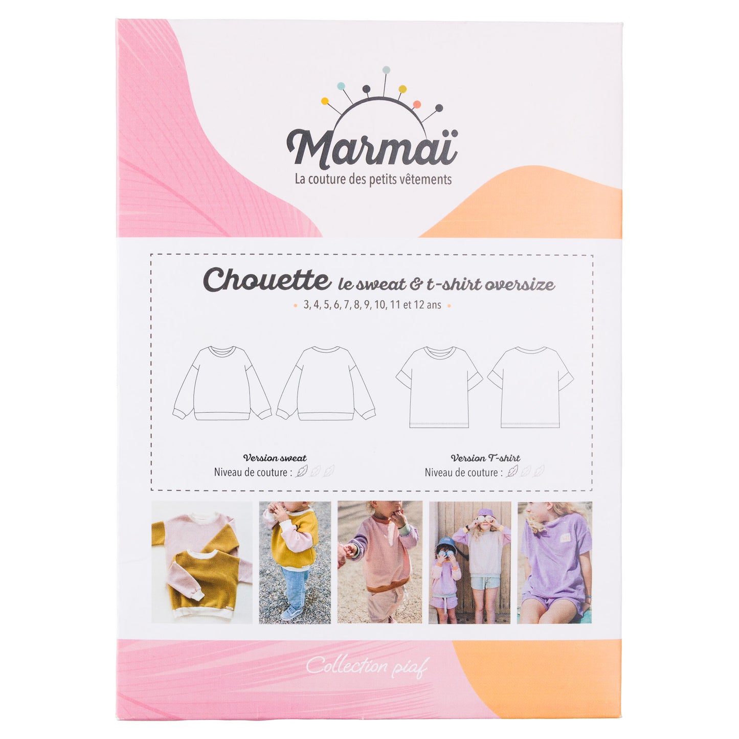 Sweat & tee-shirt Chouette 3 à 12 ans - Marmaï