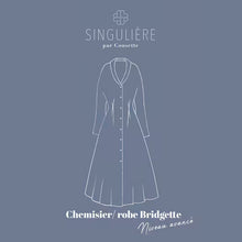 Charger l&#39;image dans la galerie, Robe / Chemise Bridgette - Singulière par Cousette
