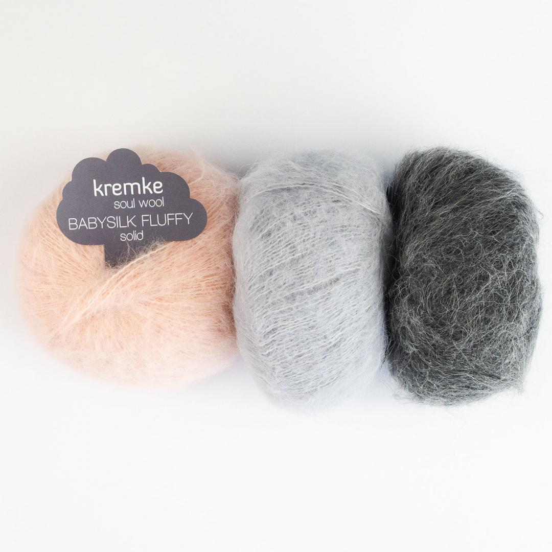 Laine Baby Silk Fluffy de Kremke Soul Wool