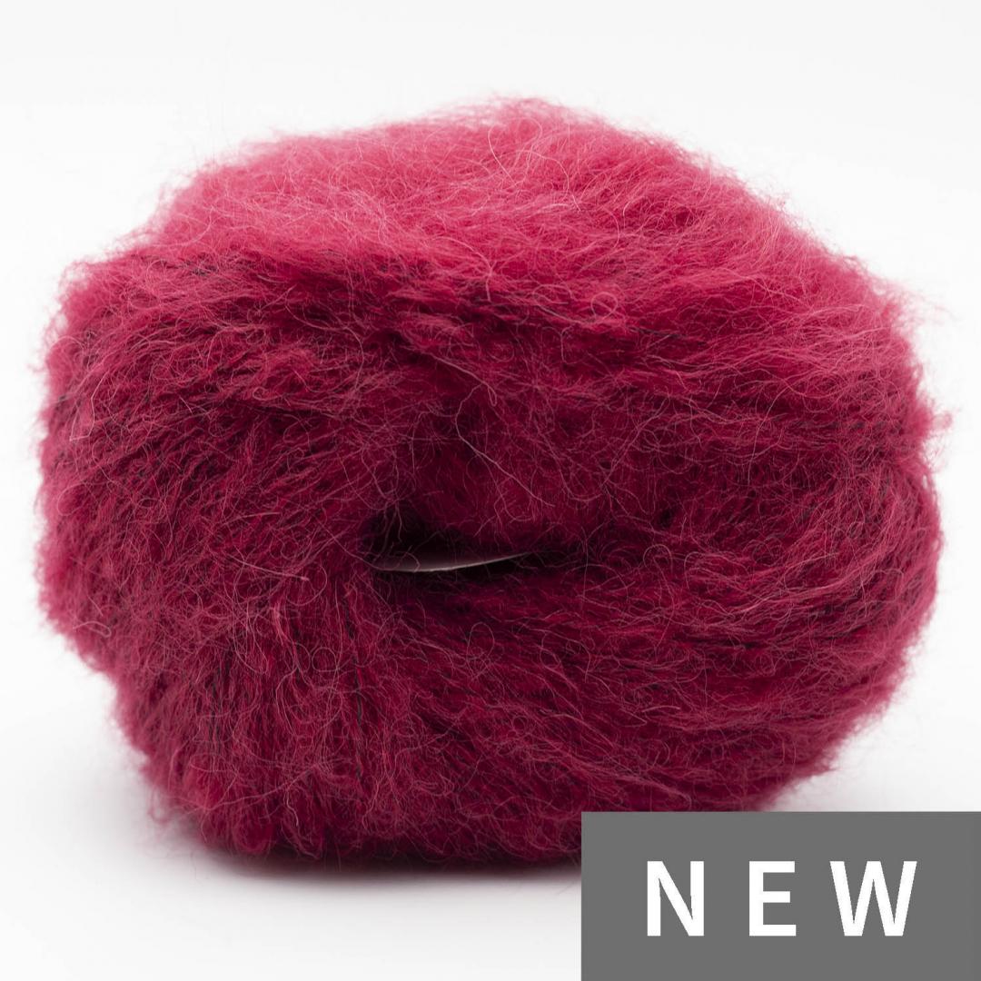 Laine Baby Silk Fluffy de Kremke Soul Wool - Warm Red 2996