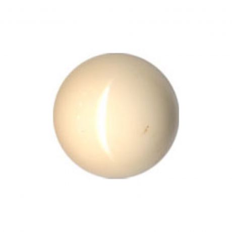 Boutons demie boule - 15 mm - Crème