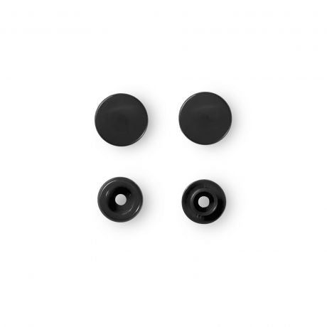 Boutons pression ronds Color Snap - 12,4 mm - Prym noir