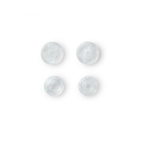 Boutons pression ronds Color Snap - 12,4 mm - Prym transparent