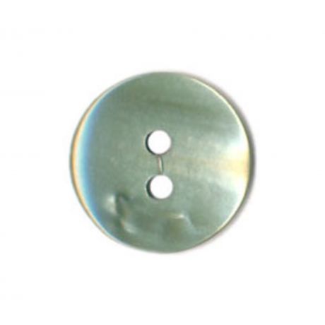 Boutons couture nacrés - vert - 12 mm