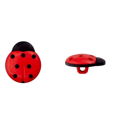 Boutons Coccinelles - 14 mm