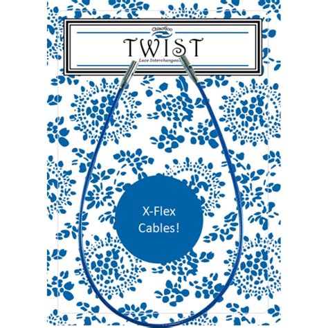 Câble X-Flex Twist pour aiguilles interchangeables - Chiaogoo