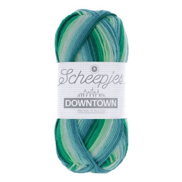Laine à chaussettes Downtown de Scheepjes - Leafy Suburb 403