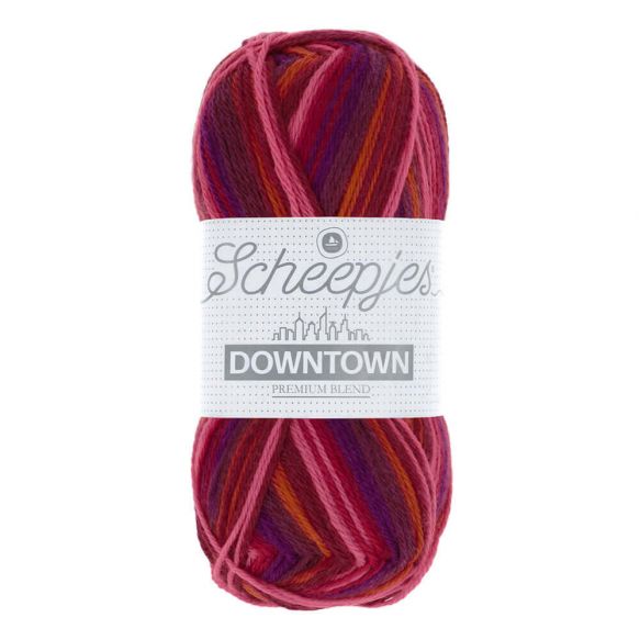 Laine à chaussettes Downtown de Scheepjes - - Sunset 401