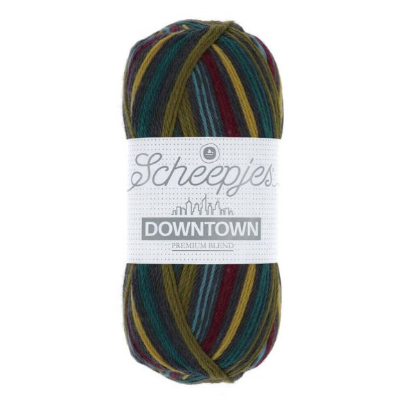 Laine à chaussettes Downtown de Scheepjes - Tailor's Row 415