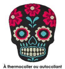 Charger l&#39;image dans la galerie, Ecusson thermocollant - Calavera
