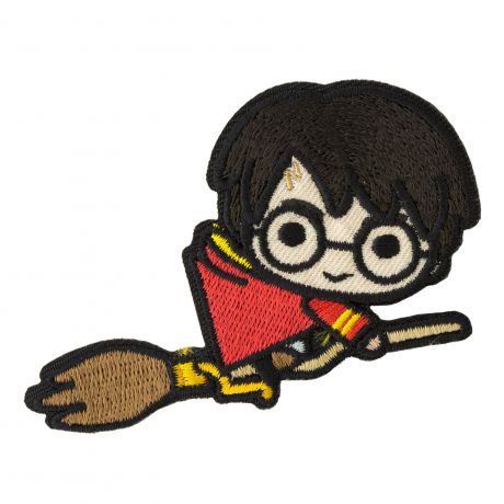 Ecusson thermocollant - Harry Potter - Harry sur son balais