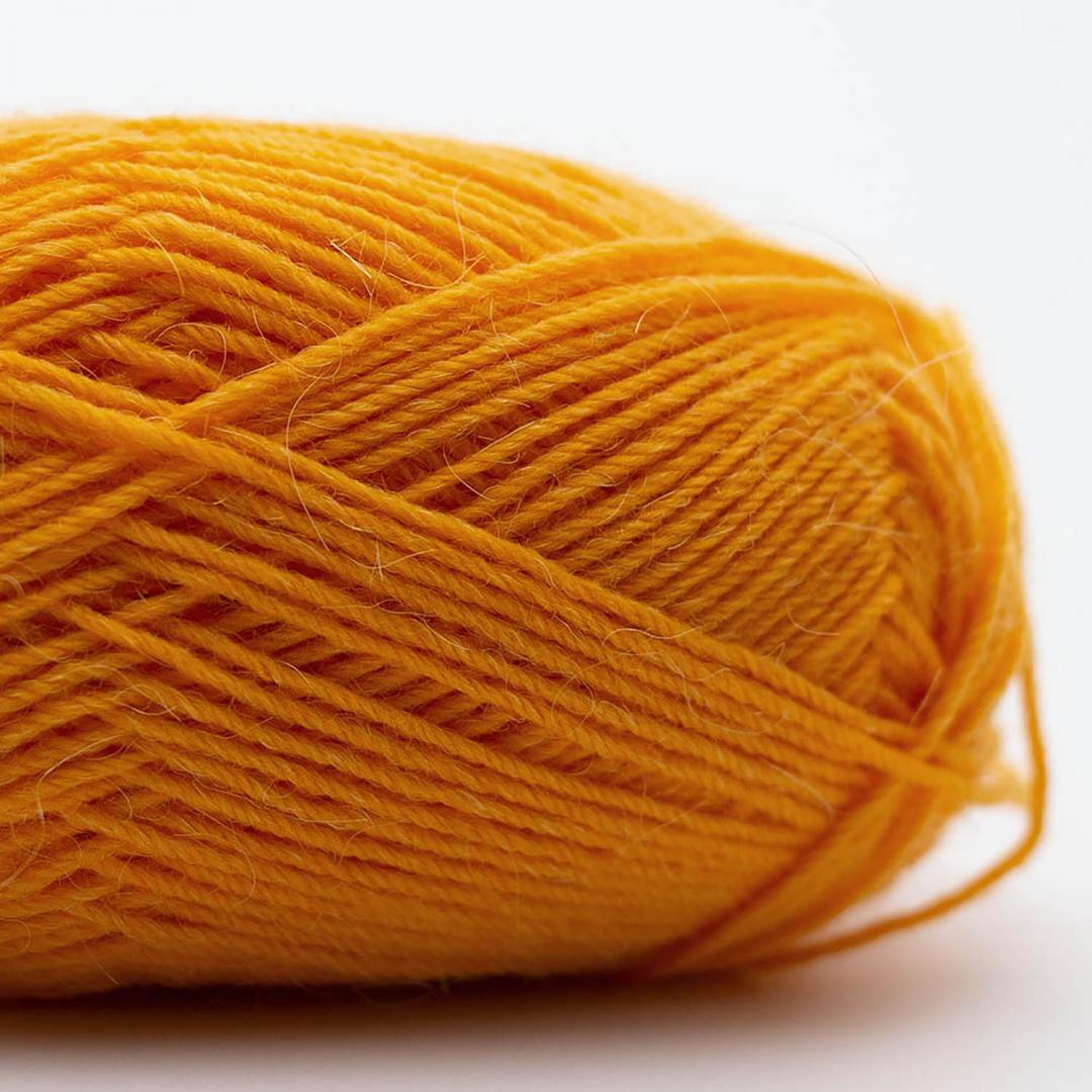 Laine à chaussette Edelweiss de Kremke Soul Wool Orange 017