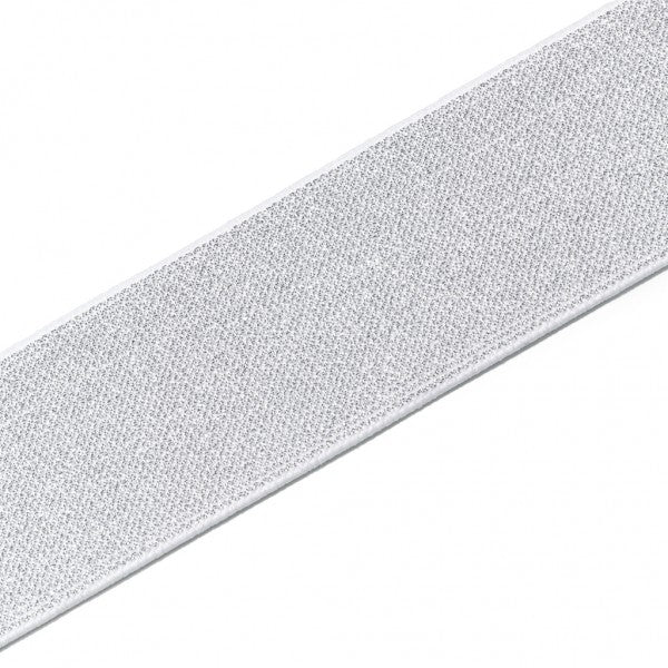 Elastique lurex argent - 50 mm - Prym