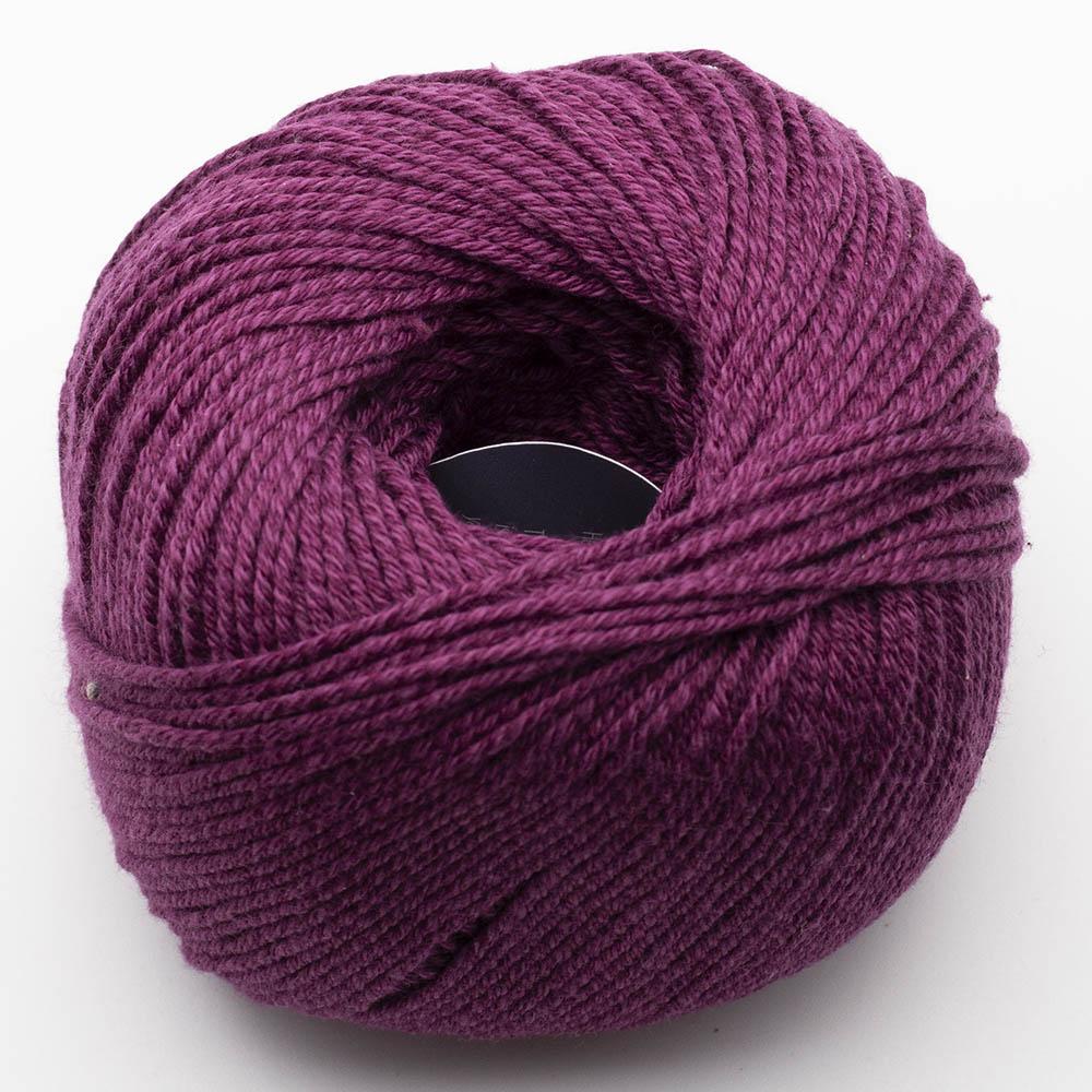 Morning Salutation - Coton & Tencel - Kremke Soul Wool - Berry 06