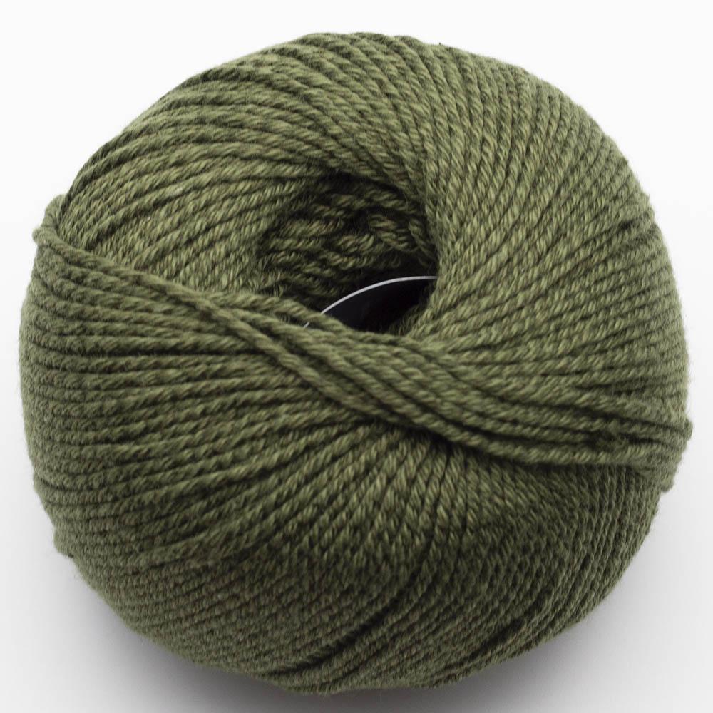 Morning Salutation - Coton & Tencel - Kremke Soul Wool - Moss 14
