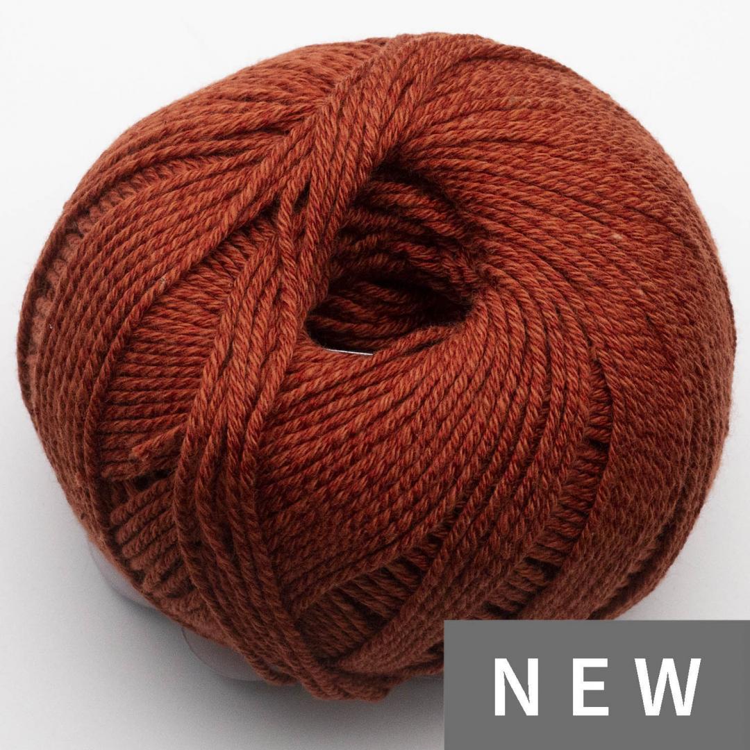 Morning Salutation - Coton & Tencel - Kremke Soul Wool - Rusty red 24