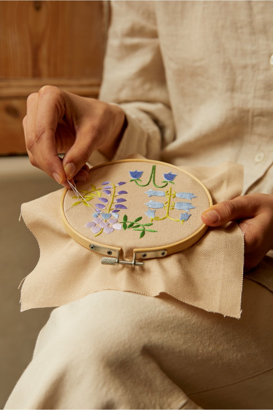 Kit Mindful making - DMC - Broderie - Senteur printanière