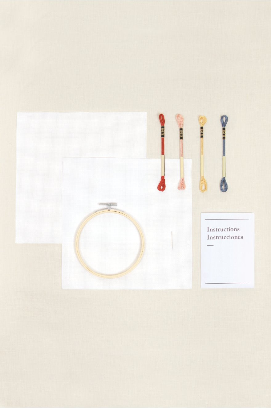 Kit Mindful making - DMC - Point de croix - Composition persane