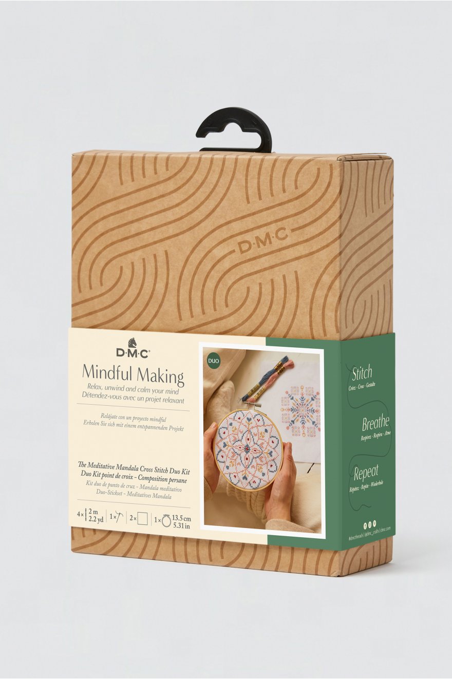 Kit Mindful making - DMC - Point de croix - Composition persane