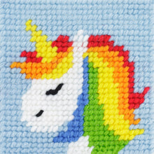 Charger l&#39;image dans la galerie, Kit de canevas pour enfant - Licorne rainbow
