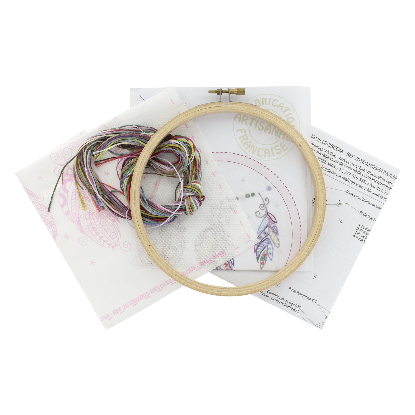 Kits de broderie - Un chat dans l'aiguille