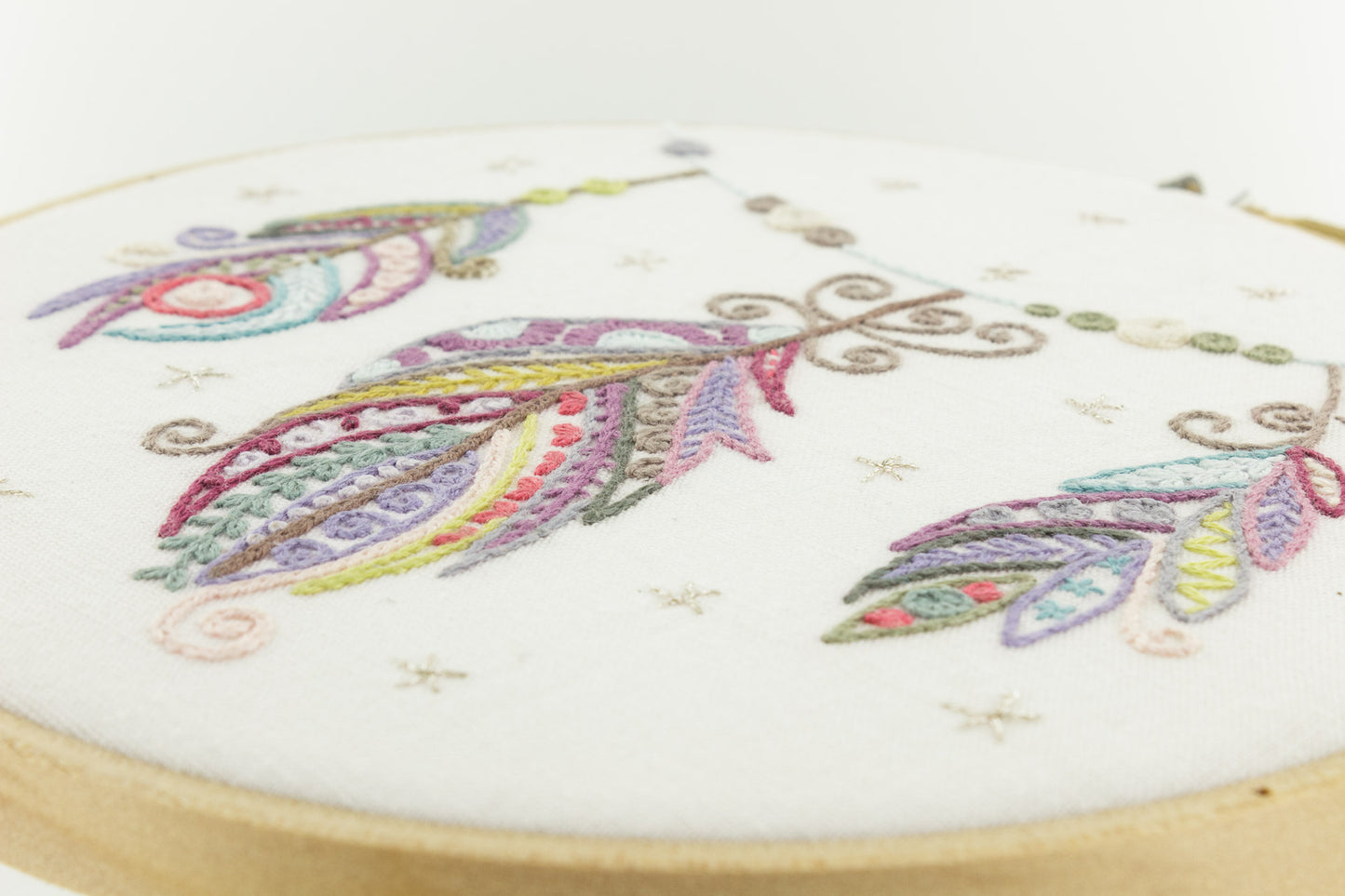 Kits de broderie - Un chat dans l'aiguille