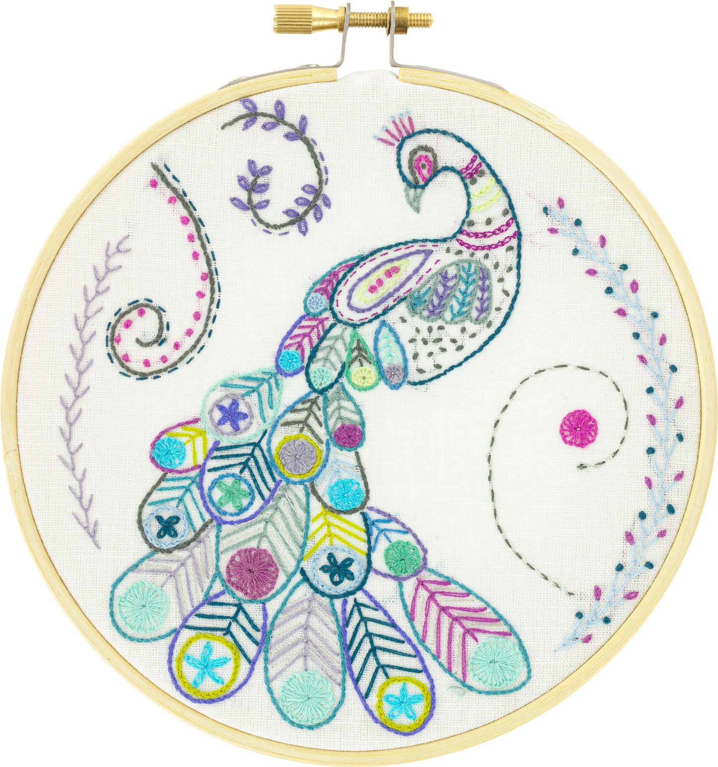 Kits de broderie - Un chat dans l'aiguille